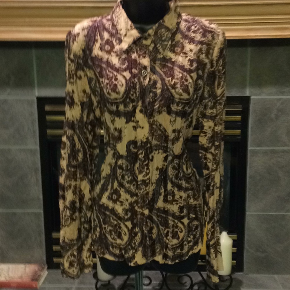 Karen Kane Blouse EUC